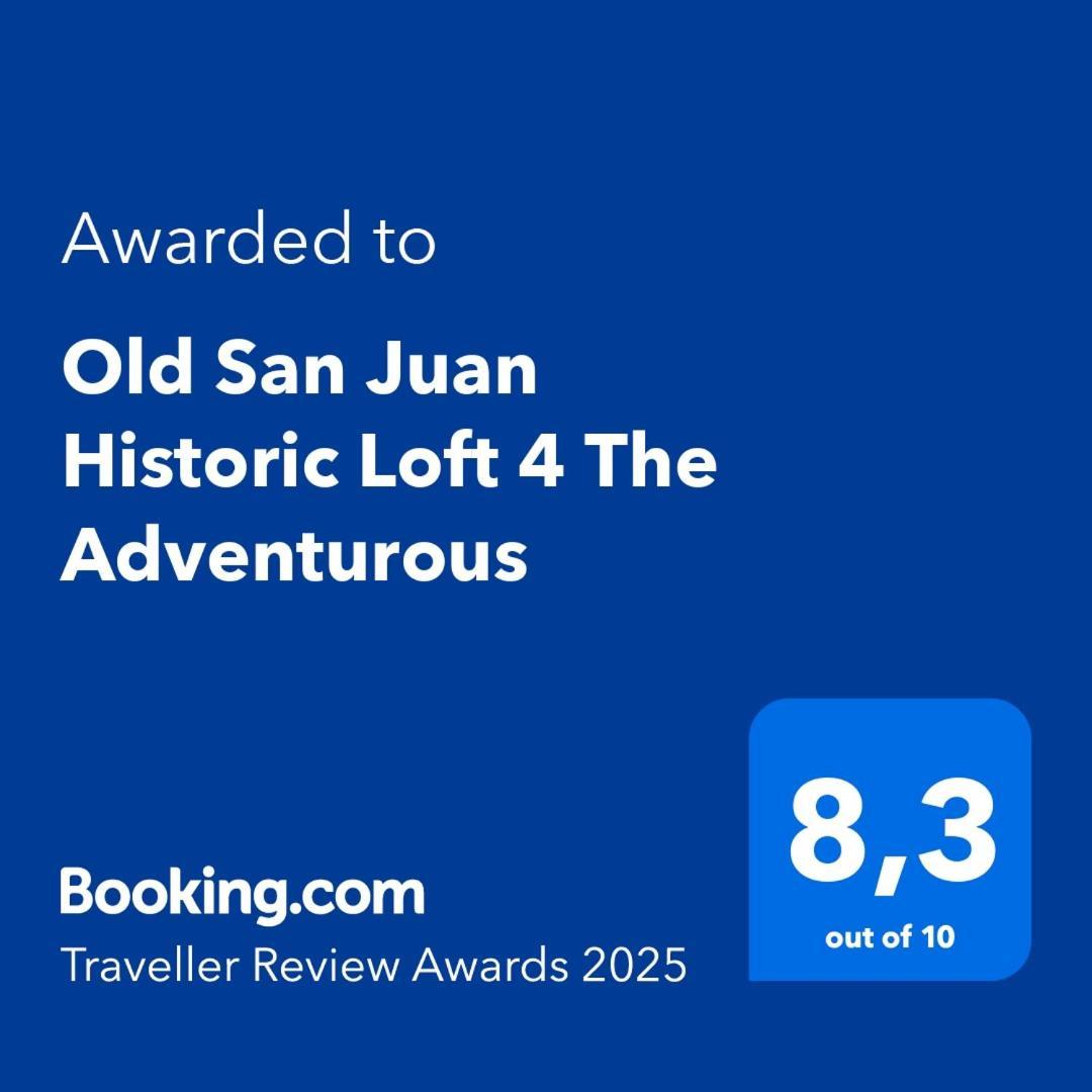 Old San Juan Historic Loft 4 The Adventurous Apartment Exterior foto